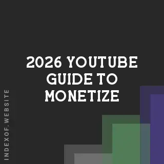 2026 Youtube Guide to Monetize